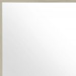 Homeroots - 35" Natural Wood Square Frame Mounted Dresser Mirror - Image 7