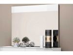Whiteline Modern - Malibu Grey Rectangular Wall Mirror - Image 2