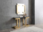 Whiteline Modern - Sumo Sumo Gold Square Wall Mirror - Image 4