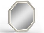 Whiteline Modern - Chloe Chloe Grey Wall Mirror