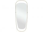 Whiteline Modern - Matilda Clear Oval Floor Mirror