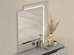 Whiteline Modern - Damien Damien Light Grey Rectangular Dresser Mirror - Image 6