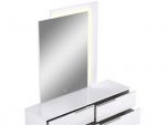 Whiteline Modern - Damien Damien White Rectangular Dresser Mirror - Image 3