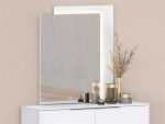 Whiteline Modern - Damien Damien White Rectangular Dresser Mirror - Image 5