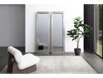 Whiteline Modern - Elena Grey Rectangular Wall Mirror - Image 3