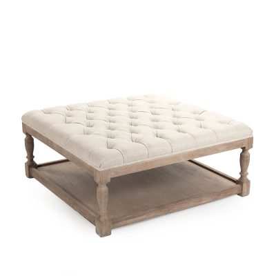 Zentique - Square Tufted Ottoman