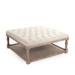 Zentique - Square Tufted Ottoman