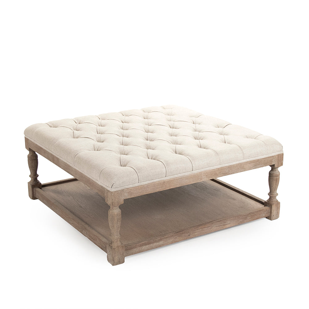 Zentique - Square Tufted Ottoman