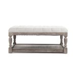Zentique - Square Tufted Ottoman
