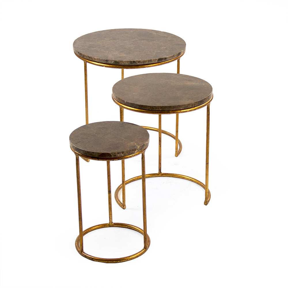 Zentique - Clovis Side Table Set