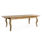 Zentique - Rhone Oak Dining Table Butterfly Leaf