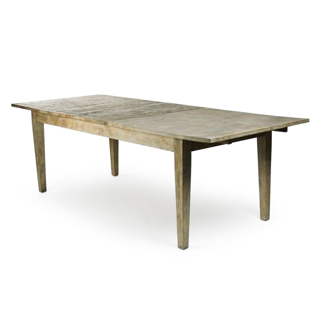 Zentique - Grass Oak Dining Table Butterfly Leaf