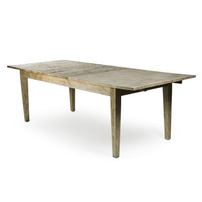 Zentique - Grass Oak Dining Table Butterfly Leaf