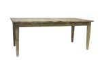 Zentique - Grass Oak Dining Table Butterfly Leaf