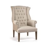 Zentique - #10 Tufted Wingback Chair