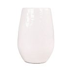 White Textured Vase