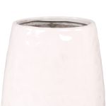 White Textured Vase