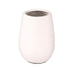 White Textured Vase