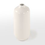 White Glazed Vase