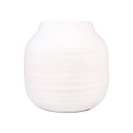 Matte White Vase