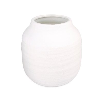 Matte White Vase