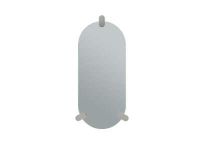 Whiteline - Anaconda Oval Mirror