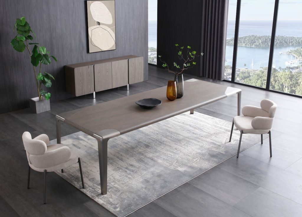 Whiteline - Elena Dining Table