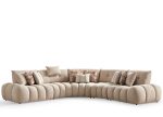 Whiteline - Lune Sectional