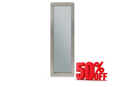 Whiteline - Elena Square Wall Mirror