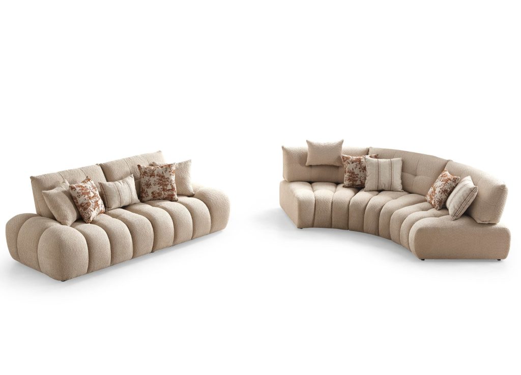 Whiteline - Lune Sectional