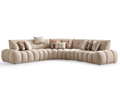 Whiteline - Lune Sectional