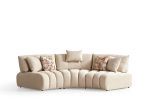 Whiteline - Lune Sectional