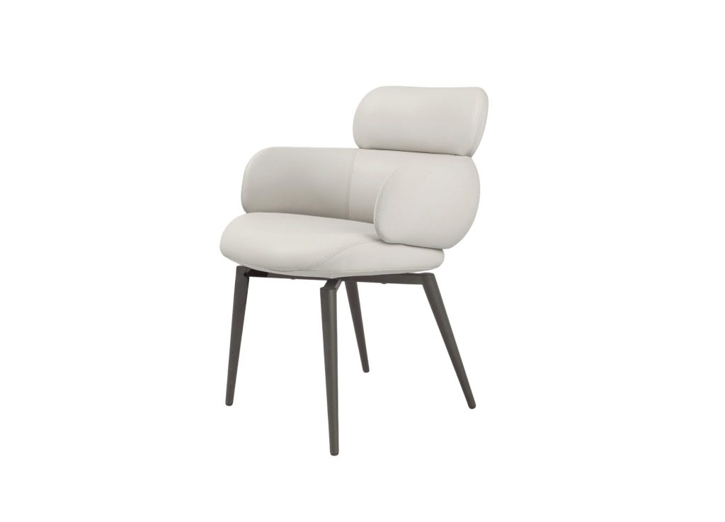 Whiteline - Portofino Swivel Dining Armchair