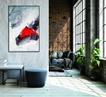 Whiteline - Rojo Canvas