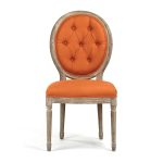 Zentique - Medallion Tufted Back Side Chair