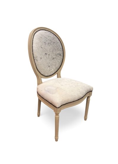Zentique - Medallion Cowhide Chair B004 257-1 SPBW