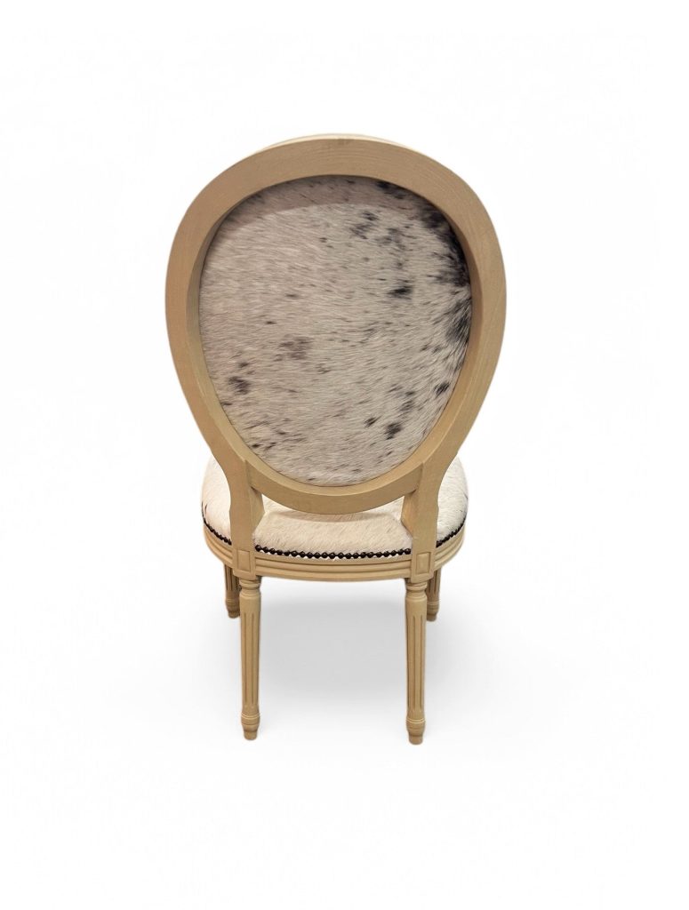 Zentique - Medallion Cowhide Chair B004 257-1 SPBW