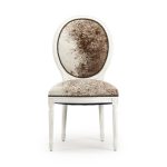 Zentique - Medallion Cowhide Chair B004 302-1 Cow SPBRW