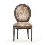 Zentique - Medallion Cowhide Chair B004 E271 Cow EL