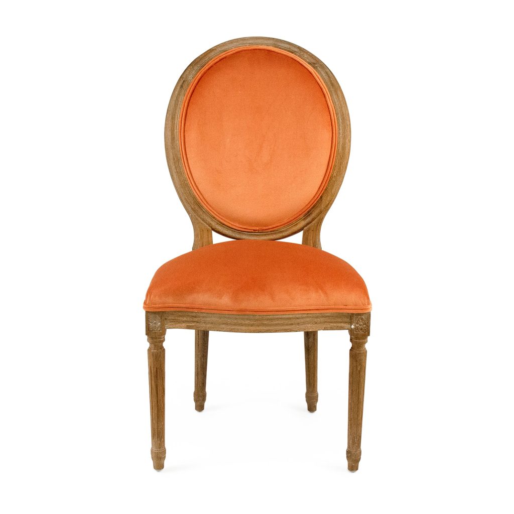 Zentique - Clementine Velvet Medallion Side Chair