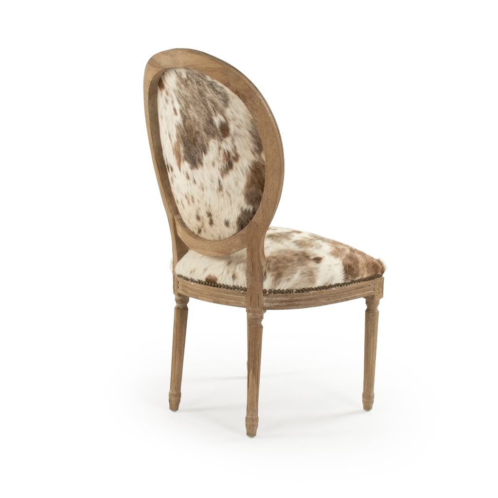 Zentique - Medallion Cowhide Chair B004 E272 Cow SPBRW