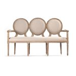 Zentique - Medallion Settee