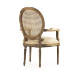Zentique - Medallion Arm Chair