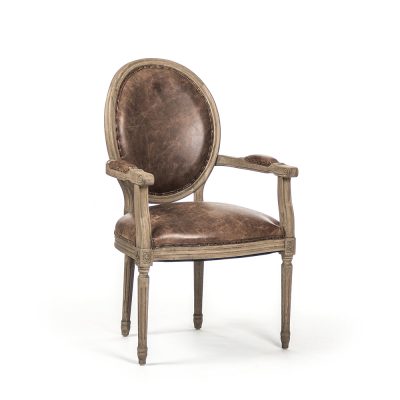Zentique - Medallion Arm Chair