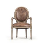 Zentique - Medallion Arm Chair