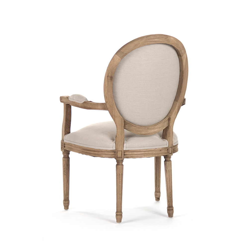 Zentique - Medallion Arm Chair