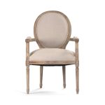 Zentique - Medallion Arm Chair