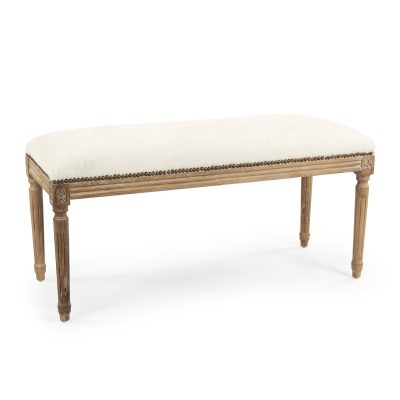 Zentique - Cow Hide Bench B014 E272 Cow W
