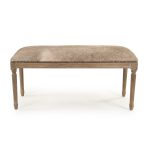 Zentique - Cow Hide Bench B014 E272 Cow B