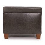 Zentique - Brixton Arm Chair Coral Haze Top Grain Leather